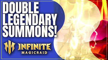Who did we get from the Double Legendary Summons??! | Infinite Magicraid