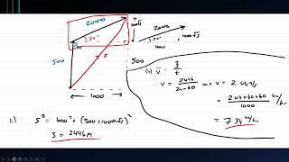 Physics 4.2: 2D SUVAT: Example 1