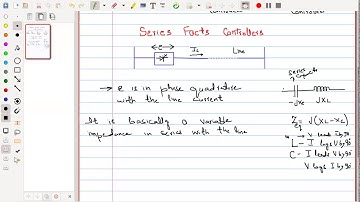 Lec 4: Overview of Facts controllers, Series controllers