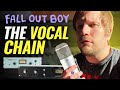 Patrick talks about his unusual lyric writing process  favourite mic  fall out boy