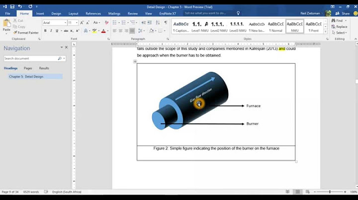 Fix the position of a figure in MS Word