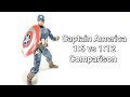 Marvel Legends vs Hot Toys Captain America comparison! 16 vs 112 scale!