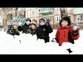 Зимняя прогулка в детском саду - 2018