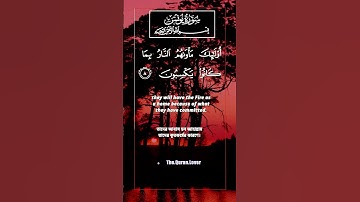 3 ) Surah Yunus‎- سورة يونس ‎- ( Prophet Jonah AS) 10:6-10 #কুরআন #তেলওয়াত