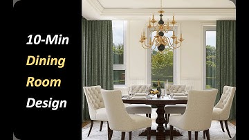 Create a Luxurious Dining Room in 10 Minutes Using Homestyler