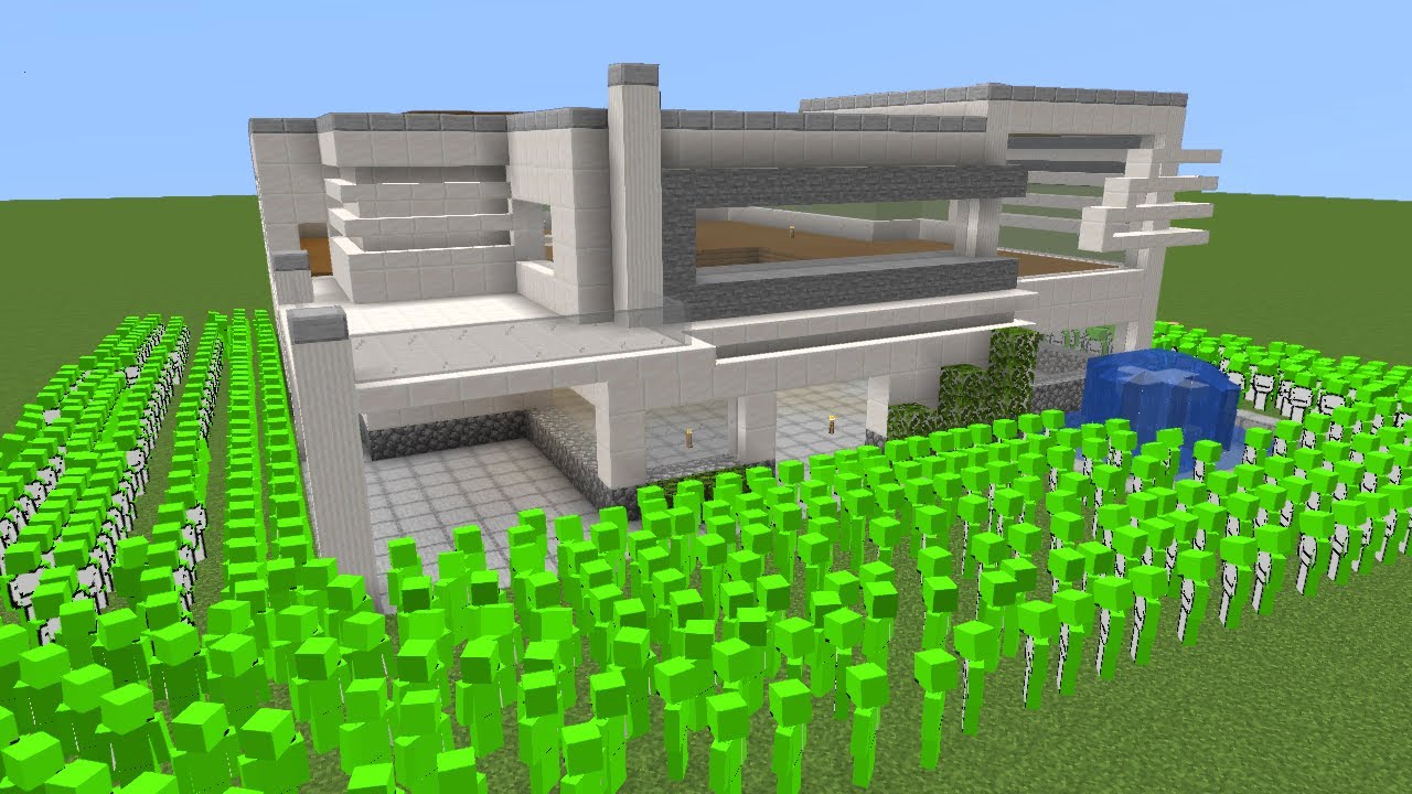 então eu fiz 100 DREAMS vs CASA AUTOMATICA no MINECRAFT!!