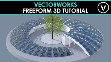 Amazing Vectorworks Freeform 3D Tutorial