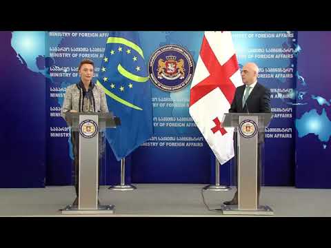 დავით ზალკალიანის და მარია პეინჩინოვიჩ ბურიჩის ერთობლივი პრესკონფერენცია