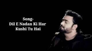 Sahir Ali Bagga | Dil-e-Nadaan (StudioLive Video) Tycoonseries || Max(LYRICS SONG) Video Song
