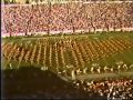 UT Longhorn Band Halftime shows 1987 - Auburn Arkansas A&amp;M