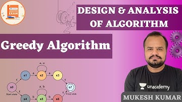 Greedy Algorithm -1 | Design & Analysis of Algorithm | CSE/GATE | Mukesh Kumar