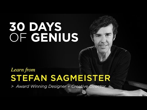 Stefan Sagmeister on CreativeLive | Chase Jarvis LIVE | ChaseJarvis