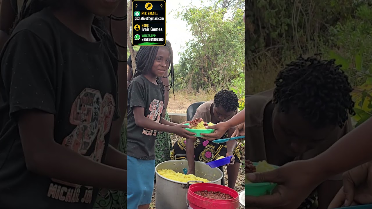 Assista para Salvar 1 Criança da Fome! #fome #africa #brasil #shorts #youtubeshorts #comida