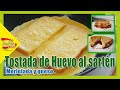 🍞🍴Receta para desayunar, tosta de huevo con mermelada y queso, deliciosa para chuparse los dedos🍳🍳