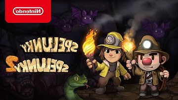 Spelunky and Spelunky 2 - Launch Trailer - Nintendo Switch... IN REVERSE!