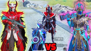 Blood Raven X-Suit vs My Poseidon X-Suit • (Challenge) •Dangerous Match • (21 KILLS) • BGMI Gameplay