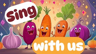 Vegetables song | Kids Song | Learn Vegetables for Preschoolers, #rymes #songs