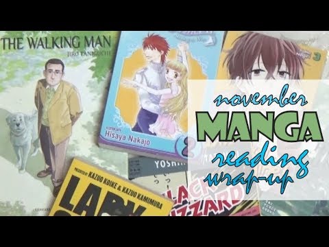 NOVEMBER MANGA READING WRAP-UP booktube tags