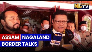 MEETING HELD BETWEEN NAGALAND GOVT AND ASSAM GOVT