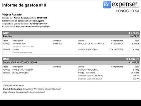 formato para viaticos excel