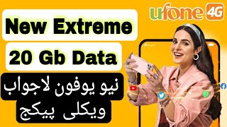 ufone new extreme package code 2023 | ufone new cheep package | ufone new internet weekly package