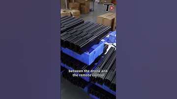 Drone anti-gun in production #dji #drone #factory #signal