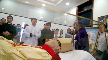 NHỮNG HÌNH ẢNH RÕ THỰC CUỐI CÙNG CỦA ĐỨC CHA P.X. NGUYỄN VĂN SANG TẠI NGÔI NHÀ QUEN THUỘC CỦA MÌNH