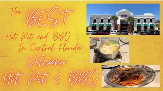 This could be ADDICTIVE We found the BEST one Volcano Hot Pot BBQ in Winter Garden FL
