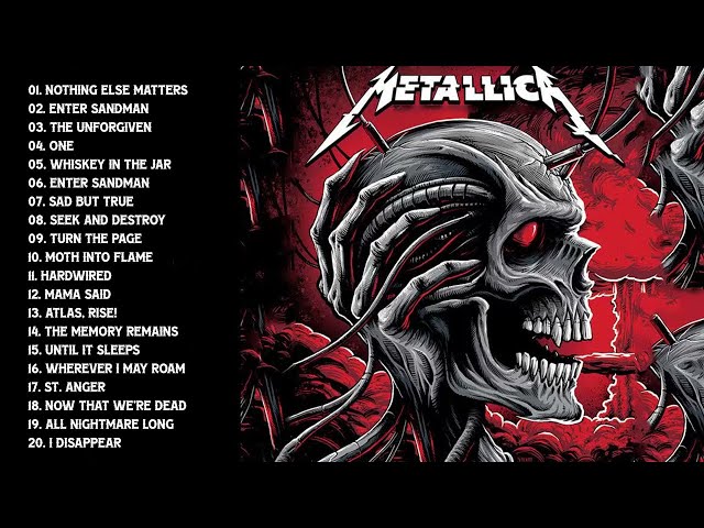 Metallica Greatest Hits Full Album 2023 - Best Songs Of Metallica Playlist class=