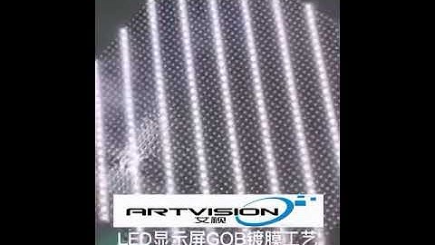 GOB technology high protection for led display