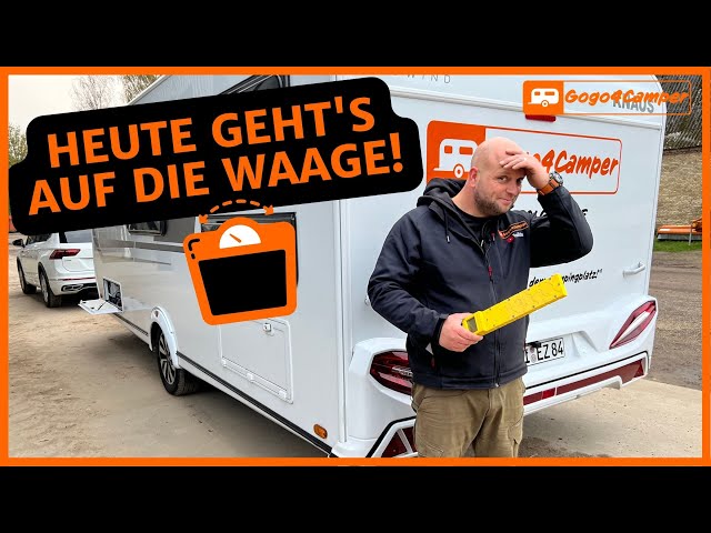 Reich Caravan-Waage CWC für den Wohnwagen - Praxistest mit & ohne Mover  [inkl. Test der Genauigkeit] 