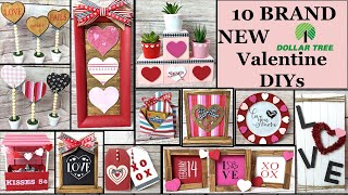 10 BRAND NEW VALENTINE DOLLAR TREE BUDGET DECOR DIYS | Dollar Tree DIYS | Valentine Farmhouse Decor