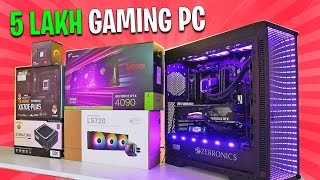 5 Lakh Rupees ULTIMATE GAMING PC India 2023