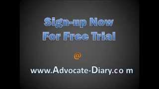 Advocate Diary Intro & Features