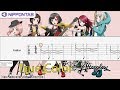 【Guitar TAB】 True Color - バンドリ! BanG Dream!〚Afterglow〛ギター tab譜