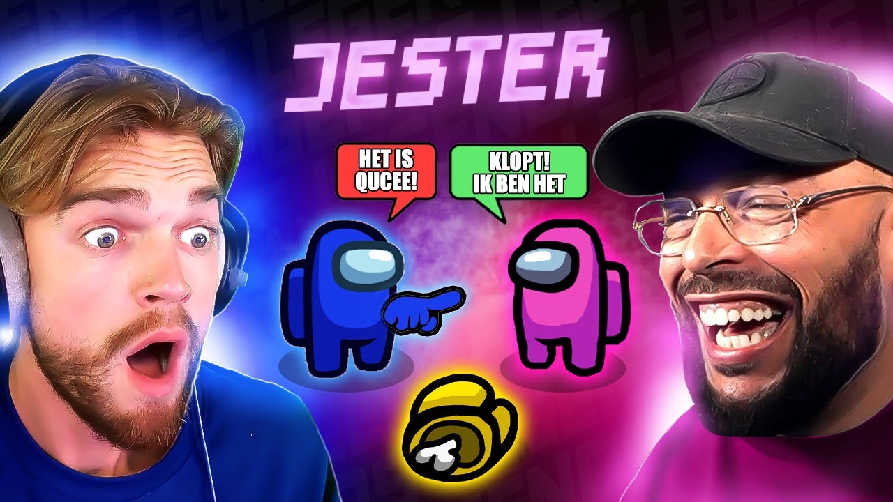LOG AMONG US MAAR ER IS EEN JESTER!
