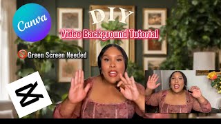 Tutorial:How to Create Aesthetic Backgrounds for Your YouTube and Content Videos | 🚫No Green screen