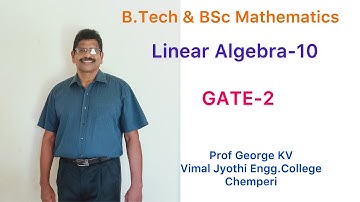 Gate-2, Engineering Gate, Linear Algebra & Calculus, BTech Maths,S1Maths, MAT101, MA101,BSc Maths