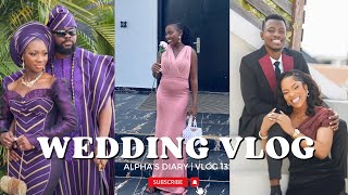 WEDDING VLOG | I attended two wedding ceremonies in a day | visiting my alma mater by THE ALPHA 372 views 5 months ago 39 minutes