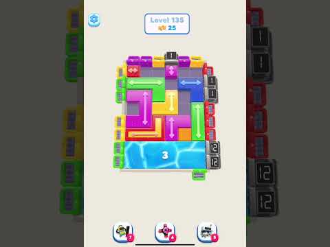 Color Blocks 3D Slide Puzzle *updated 11/2025* Level 131-132-133-134-135-136-137-138-139-140
