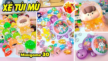 🐢🍑 Minigame 30 🥝🟠XÉ TÚI MÙ 🍓 MOI NƯỚC 🍑 MOI TRÁI CÂY 🐢RÙA SIÊU TO 🌟  #quyensachnho #diy #tuimu
