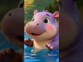 La canción del hipopótamo - Little Hippo’s Fun Day | Nursery Rhymes for Kids | Galatta Kids| Shorts