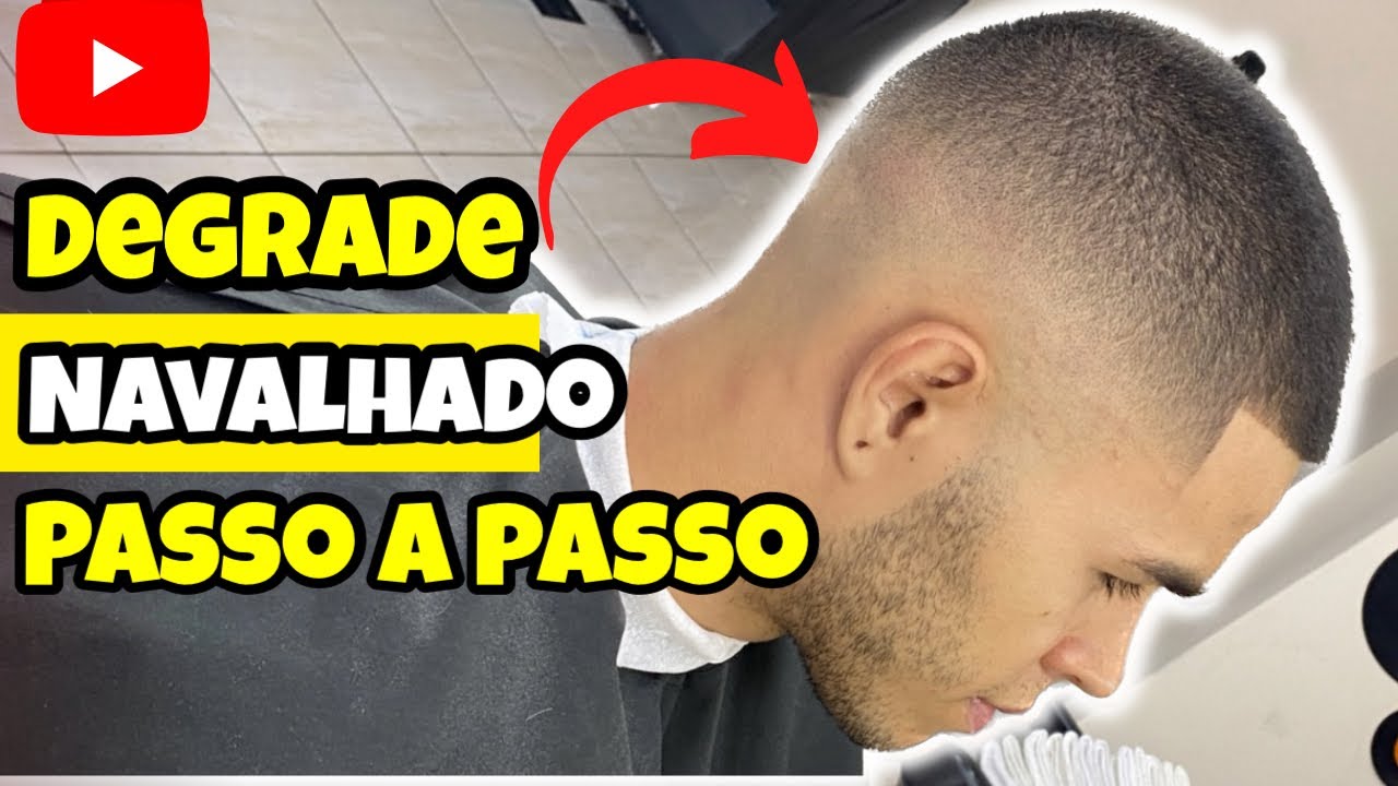 Corte navalhado em V‼️ Marque seu horário para dar aquele talento