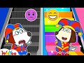 Wolfoo, Up and ⬇️ Down the Escalator! Safety Tips for Kid | Wolfoo Family