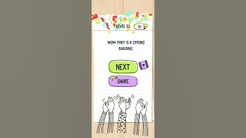 Brain Test:Tricky Puzzle Level 52 Walkthrough