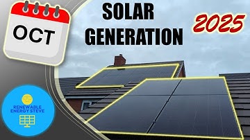 Solar Generation October 2025 - The Dark Truth