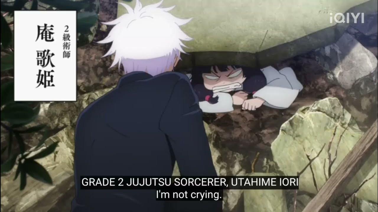 Are You Crying Gif Gojo