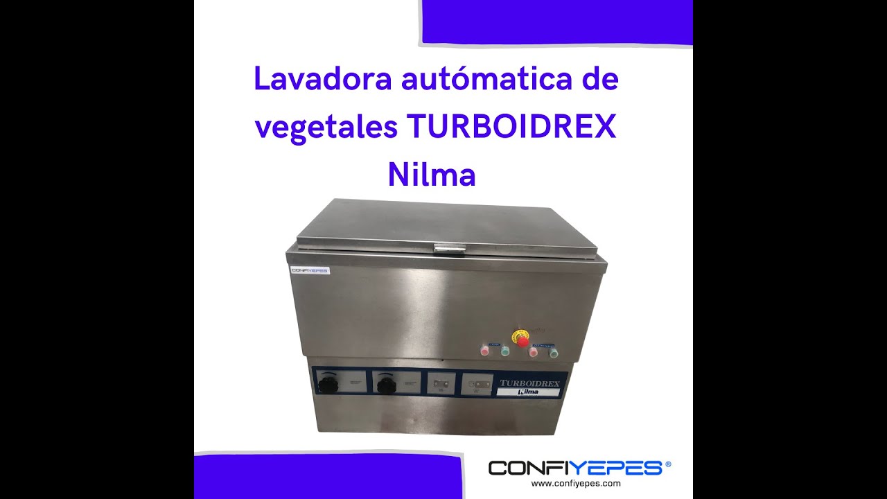 LAVADORA DE VEGETALES TURBOIDREX