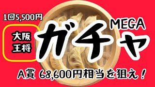 【ガチャ福袋】一回5,500円で大阪王将ガチャができる？！何の賞品が届くのか到着までお楽しみ！大当たりのA賞はなんと餃子1000個！？いつ買う？今今今！今買う！買って食べるトコまでがガチャ福袋です！！