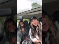 Lauren Spencer-Smith and Geena Fontanella sing “ Grenade” by Bruno Mars in the car